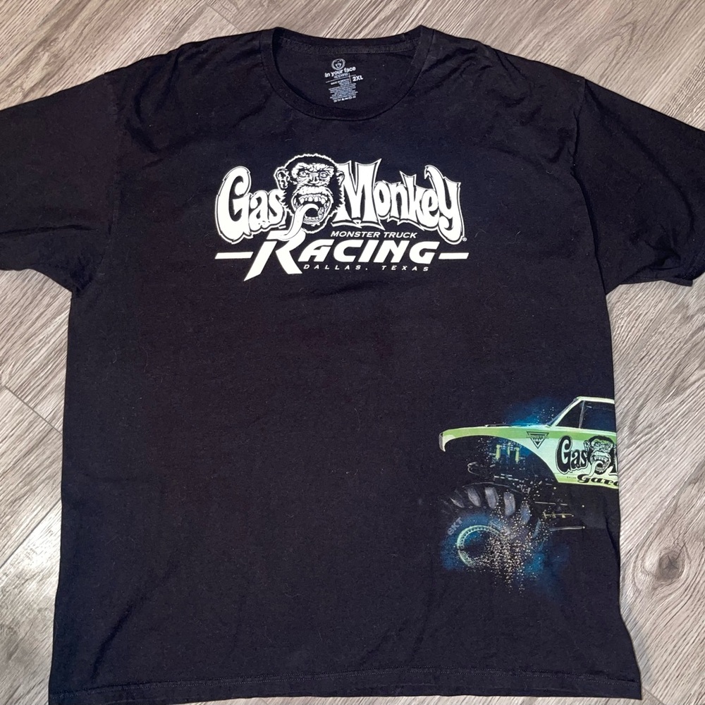 Gas Monkey Monster Truck Racing Dallas‎ Texas Size 2XL
